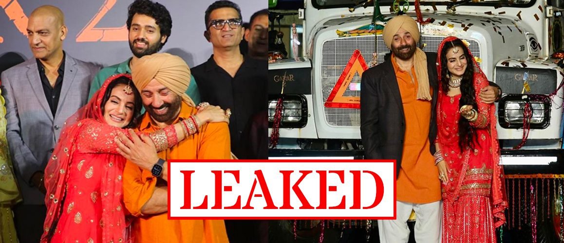 Gadar 2: Sunny Deol, Ameesha Patel and Utkarsh Sharma starrer Gadar Sequel Leaked Online on the Release Day.
