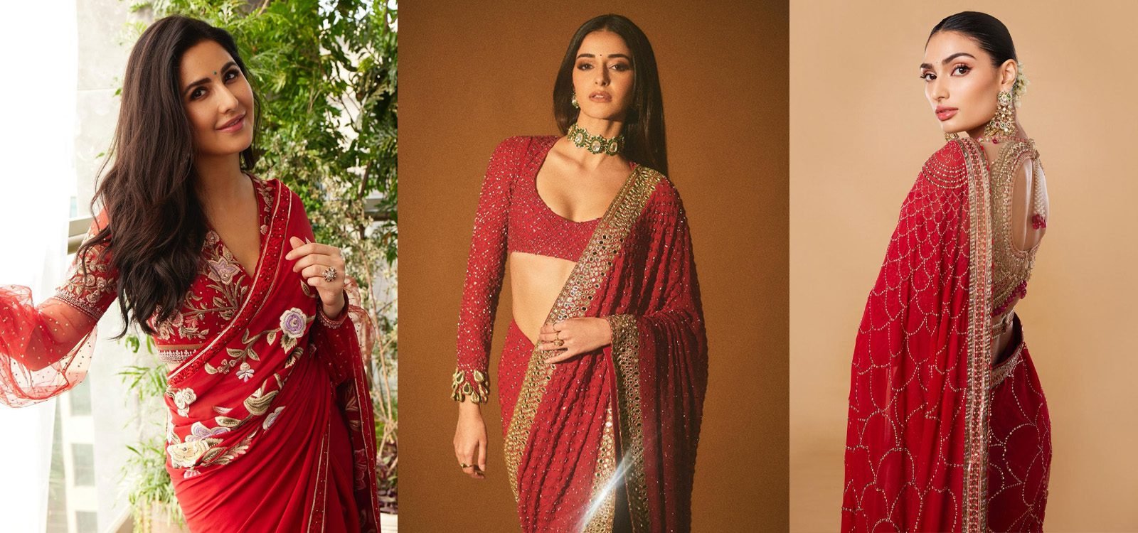 From Ananya Pandey To Athiya Shetty, Bollywood Divas Inspired Exquisite Outfits For Karwa Chauth