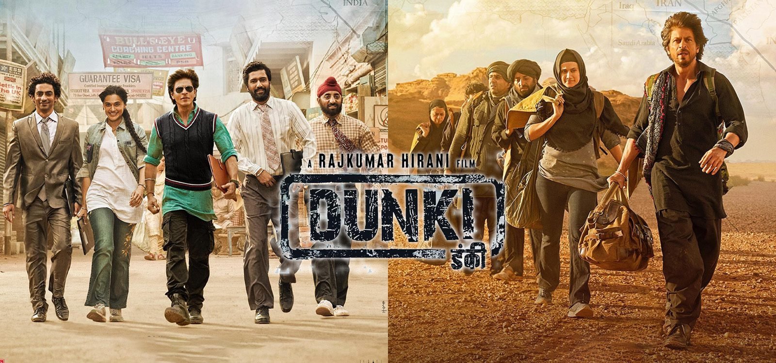 Dunki Trailer: SRK And His Friends Struggle For A Better Life