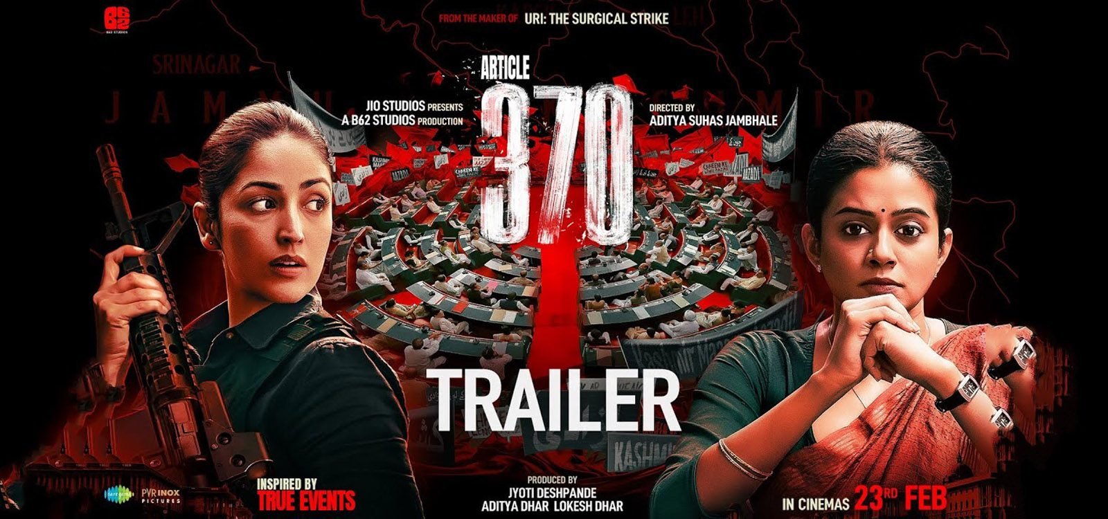 Article 370 Trailer is Out Now!